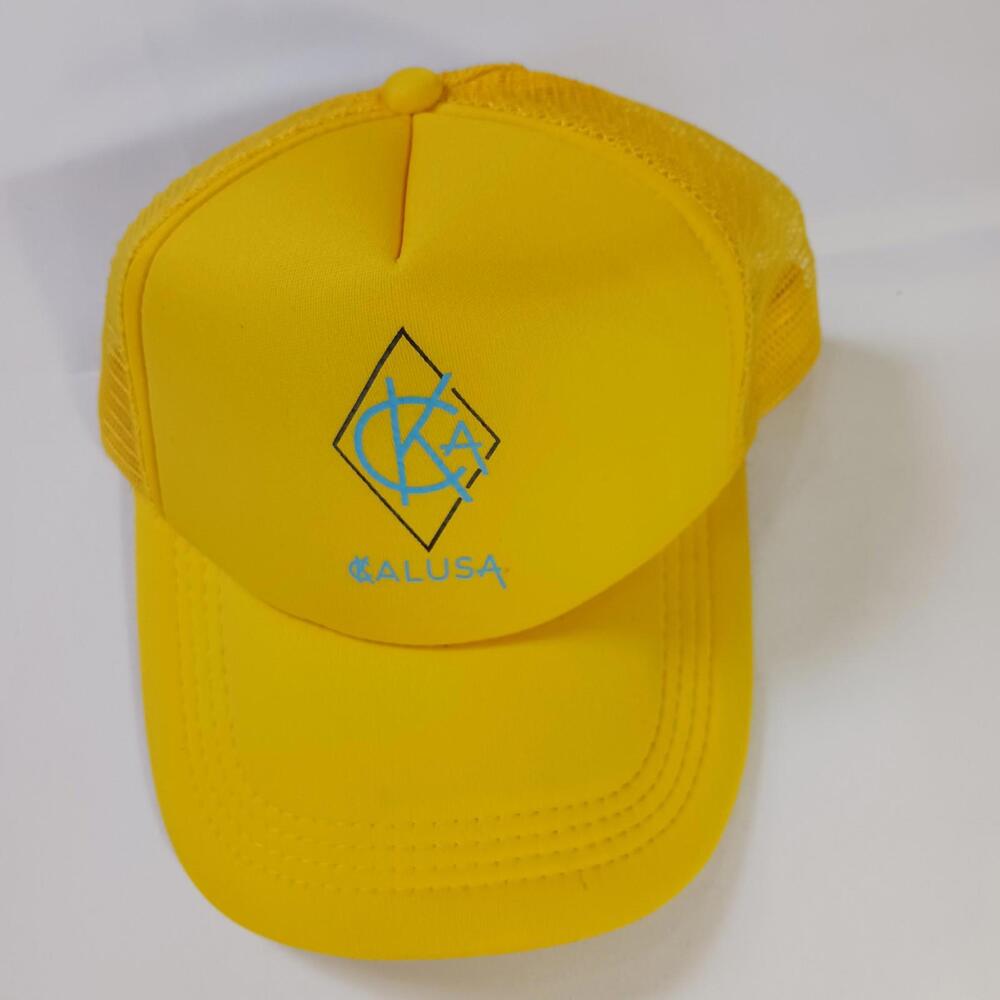 CKA Ckalusa Men's Yellow Snapback Baseball Hat Cap